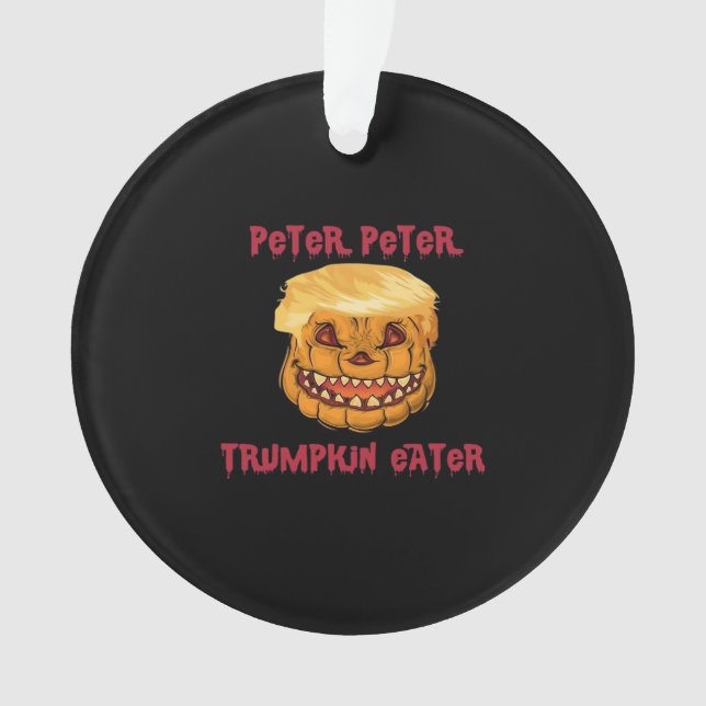 Trumpkin Pumpkin Eater Classic Ornament (Vorderseite)