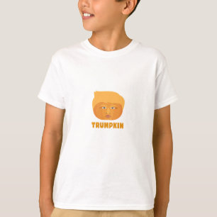Trumpkin Pumpkin Funny Halloween Design Classic T-Shirt
