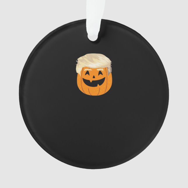 Trumpkin Pumpkin Halloween Classic Ornament (Vorderseite)