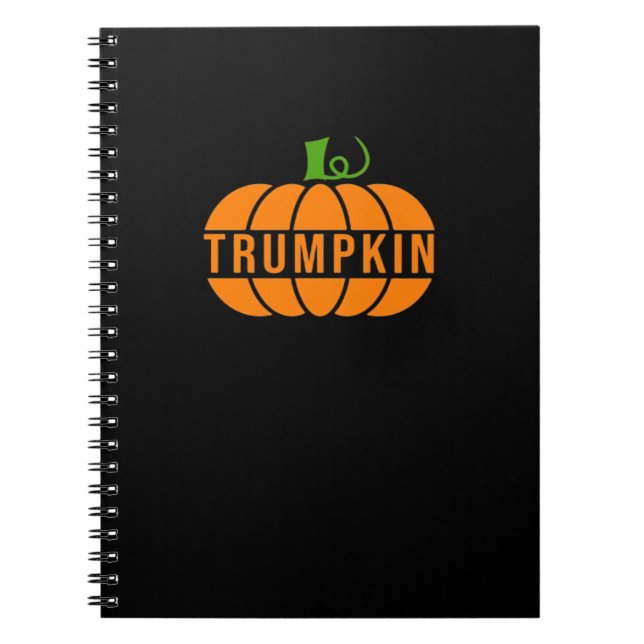 Trumpkin Pumpkin Notizblock (Vorderseite)
