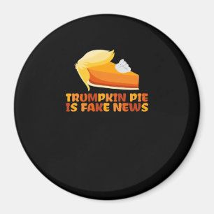 Trumpkin Pumpkin Pie Funny Erntedank Angepasst Magnet