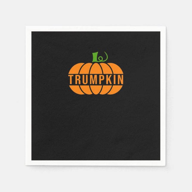 Trumpkin Pumpkin Serviette (Vorderseite)