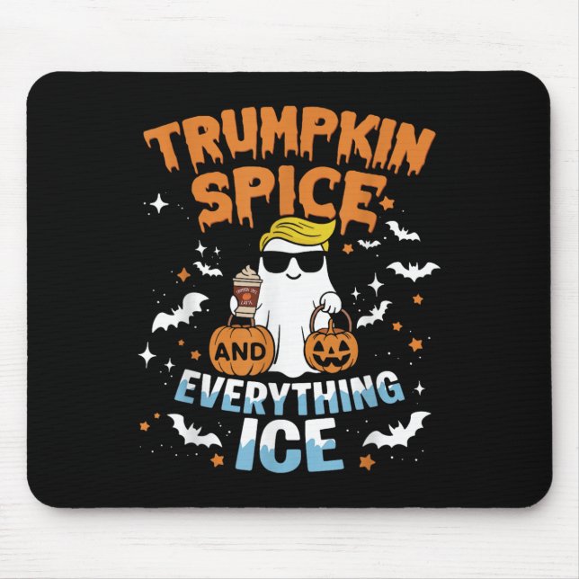 Trumpkin Sce Und Alles Eis Fall Herbst Hallow Mousepad (Vorne)