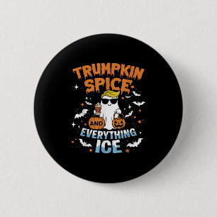 Trumpkin Sce Und Alles Eis fällt Herbst Hallow Button