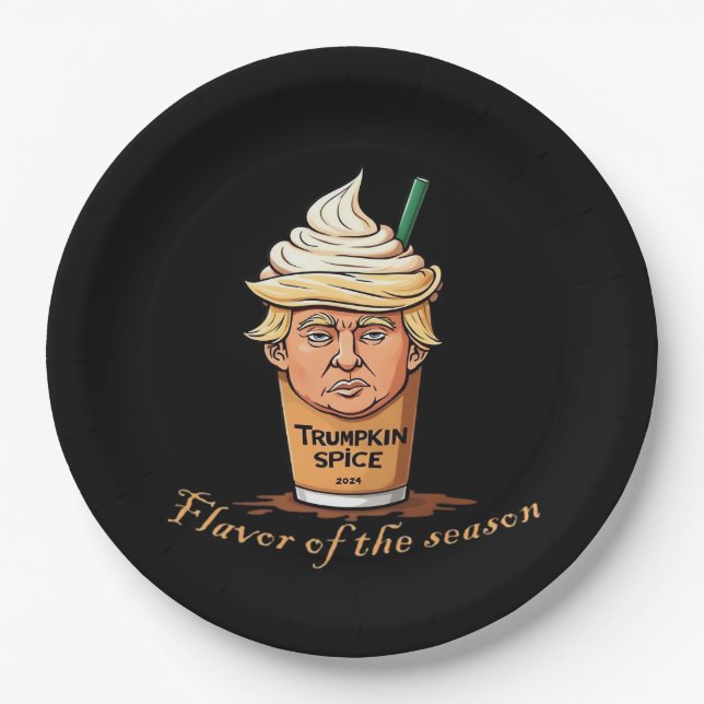 Trumpkin Spice Classic Pappteller (Vorderseite)