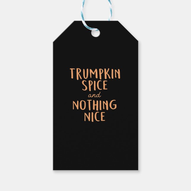 Trumpkin Spice Nice Geschenkanhänger (Vorderseite)