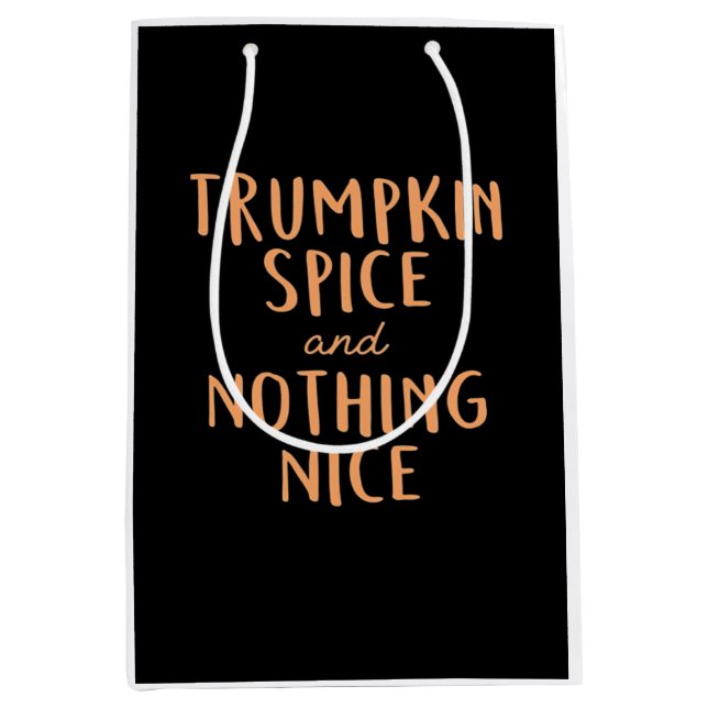 Trumpkin Spice Nice Mittlere Geschenktüte (Vorderseite)
