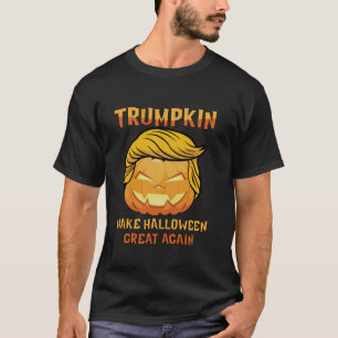 Trumpkin Trump-Kürbislaterne macht Halloween Great T-Shirt