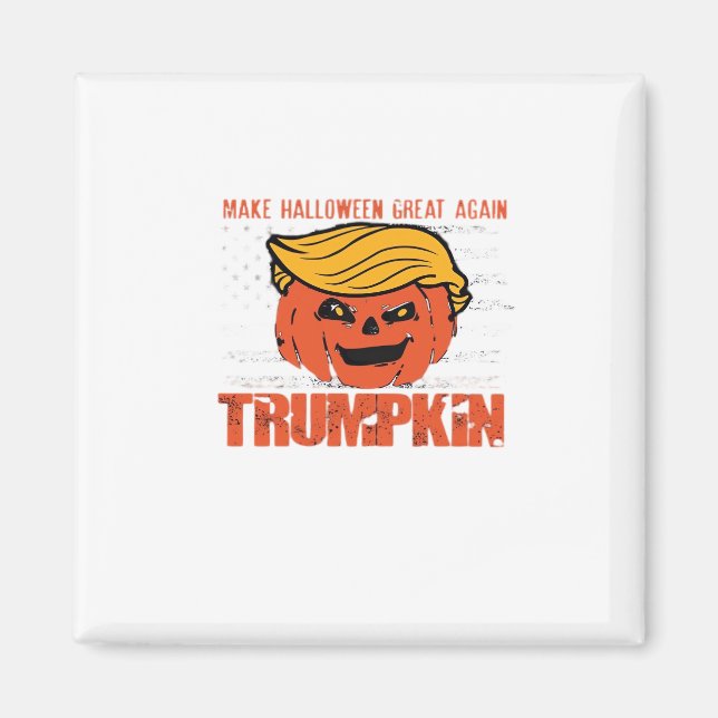 Trumpkin USA machen Halloween wieder großartig Magnet (Vorne)