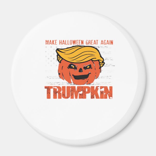 Trumpkin USA machen Halloween wieder großartig Magnet (Vorne)