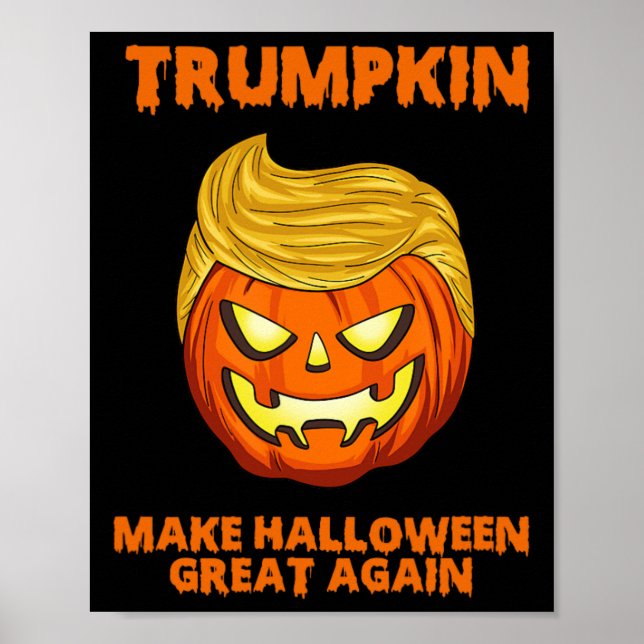 Trumpkin USA machen Halloween wieder großartig Poster (Vorne)