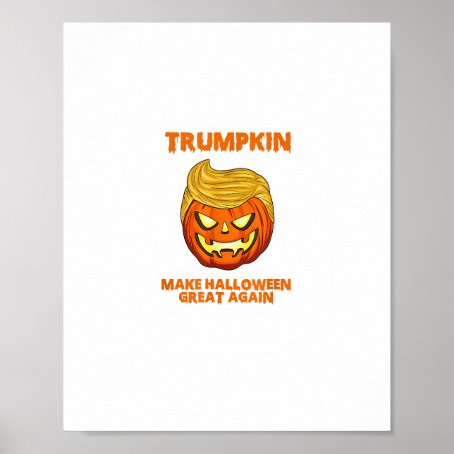 Trumpkin USA machen Halloween wieder großartig Poster (Vorne)