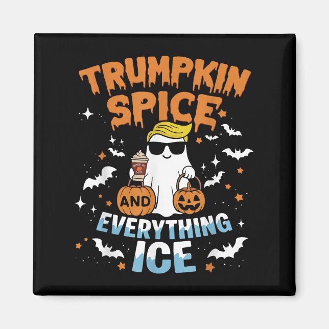 Trumpkinsche Szene und alles, was Eisfall Herbst H Magnet (Vorne)
