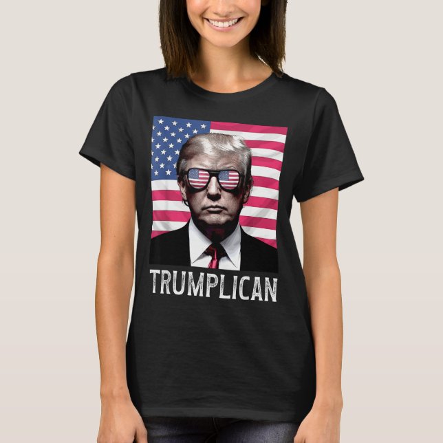 Trumplican Funny Quote Saying Phrase  T-Shirt (Vorderseite)