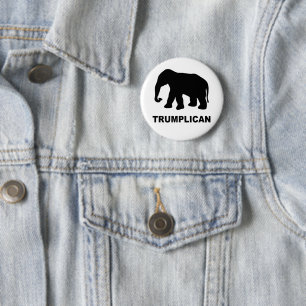 Trumplische populäre politische button