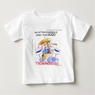 Trumpnocchio Funny Donald Trump Artikel Baby T-shirt