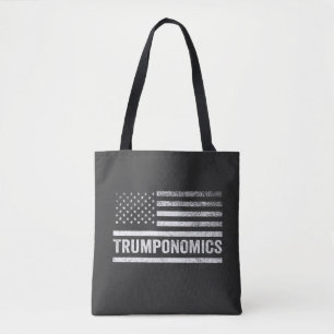 Trumponomics Amerikanische Wahlflagge Trump Republ