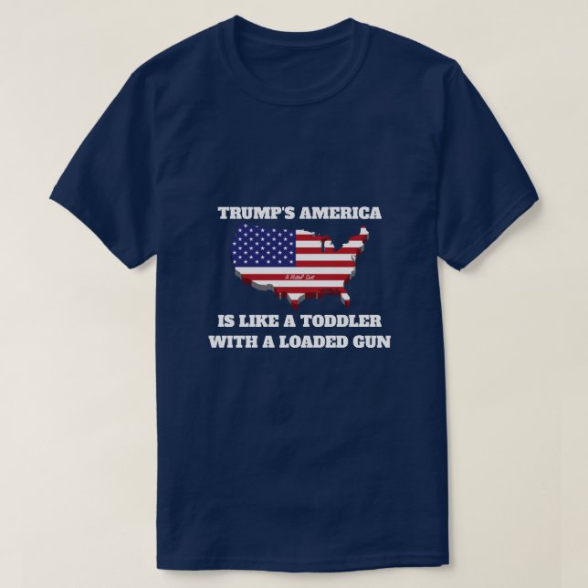 Trump's America (Toddler) - A MisterP Shirt (Design vorne)