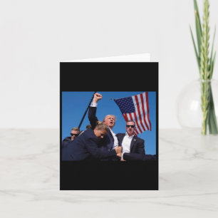 Trumps Angriff auf Trump im Kampf für Amerika - Tr Karte