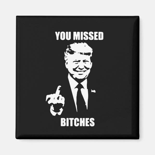 Trumps Angriff auf Trump im Kampf für Amerika - Tr Magnet (Vorne)