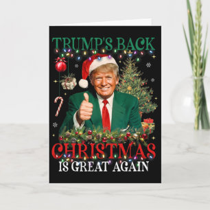 Trumps Ck Weihnachten ist wieder großartig Lustige Karte