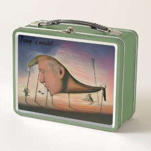 "Trumps Denkweise" Metall Brotdose