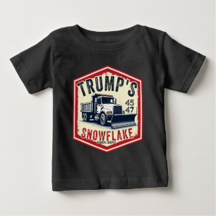 Trumps Dienst zur Entfernung von Schneeflocken - W Baby T-shirt