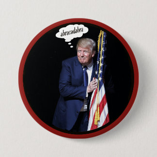 Trumps geheimer Plan, Amerika wieder groß zu mache Button