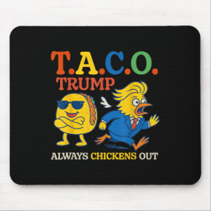 Trumps kneift immer beim Taco America Vintage Mousepad