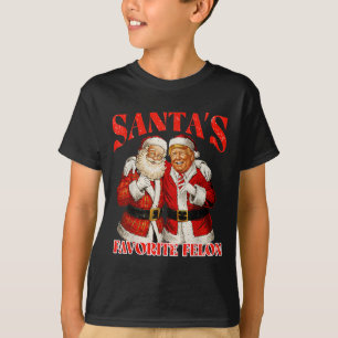 Trumps Lieblings-Verbrecher Weihnachten Lustig Chr T-Shirt