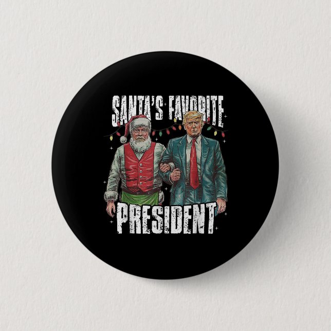 Trumps Lieblingspräsident Button (Vorderseite)
