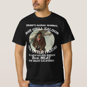 Trumps Meeressäuger-Grill Seeotter Fajitas T-Shirt