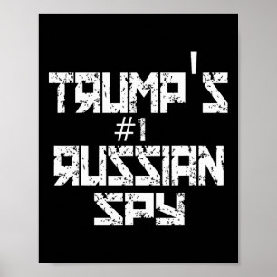 Trumps russischer Spion lustiger konservativer Tru Poster
