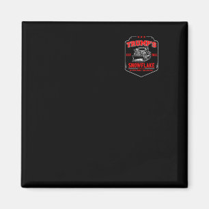 Trumps Schneebeseitigungsdienst Lustiger Trump 202 Magnet