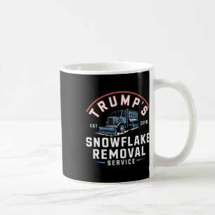 Trumps Snowflake Removal Service Funny Trump 2024 Kaffeetasse