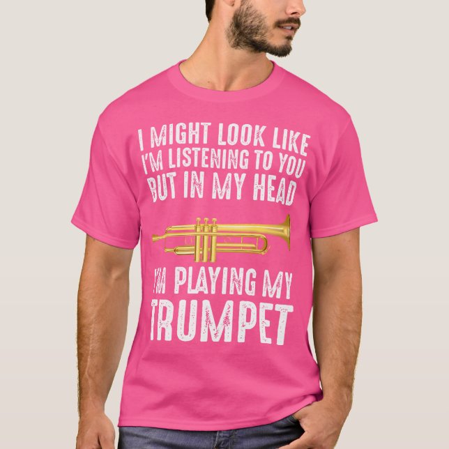 Trumps Spieler Marching Band Männer Frauen Funny T T-Shirt (Vorderseite)