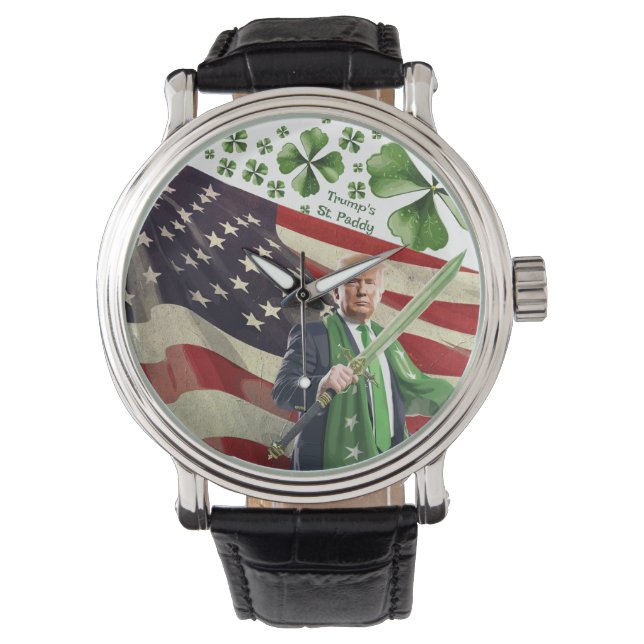 Trumps St. Paddy Armbanduhr (Vorderseite)