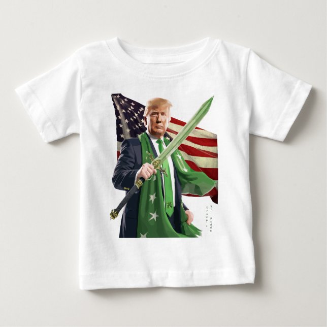 Trumps St. Paddy Baby T-shirt (Vorderseite)