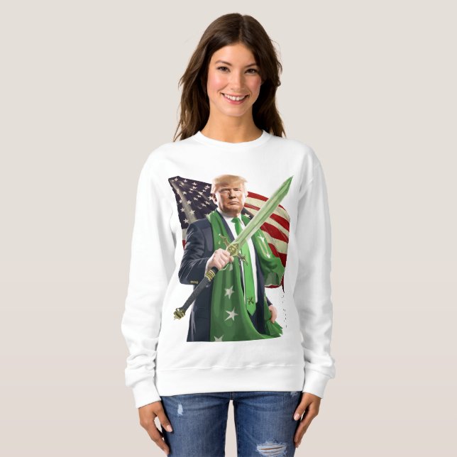 Trumps St. Paddy Sweatshirt (Vorne ganz)