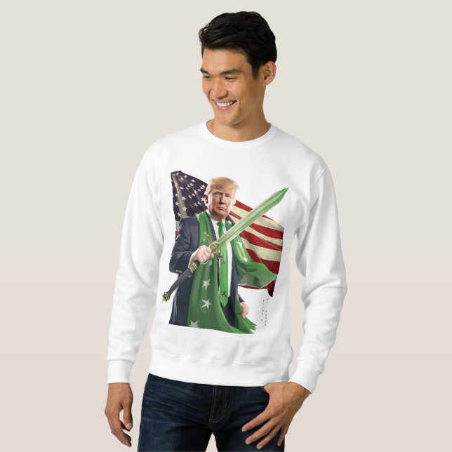 Trumps St. Paddy Sweatshirt (Vorne ganz)