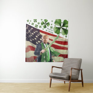 Trumps St. Paddy Wandteppich