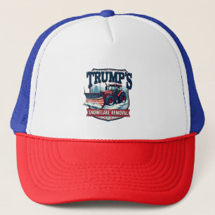 Trumps Tag der Amtseinführung eines Snowflake Rmov Truckerkappe