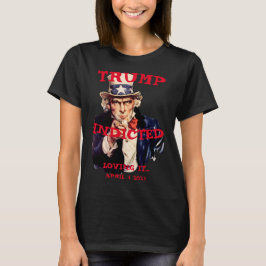 Trumps Totes Party Time Wine Cheese Dinner T-Shirt