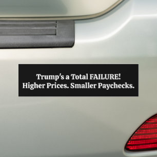 Trumps völliger MISserfolg! Autoaufkleber