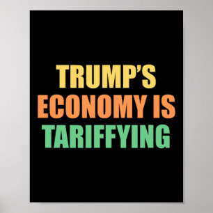 Trumps Wirtschaft ist dabei, Zolltarife politisch Poster