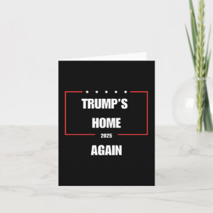 Trumps Zuhause wieder 2025 Karte