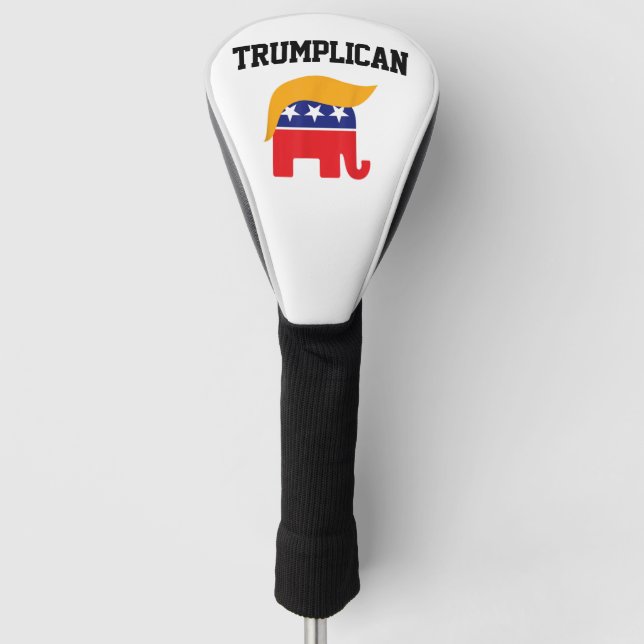 Trumpsche Trump-Unterstützer Golf Headcover (Vorderseite)