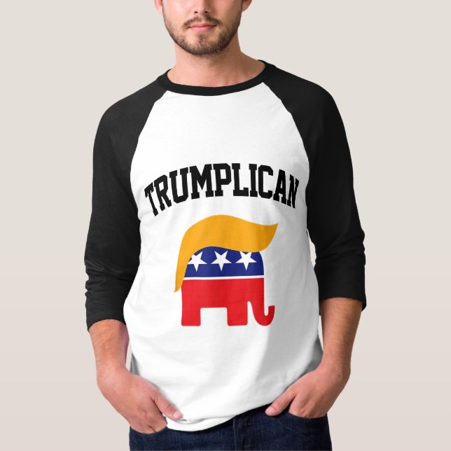 Trumpsche Trump-Unterstützer T-Shirt (Vorderseite)