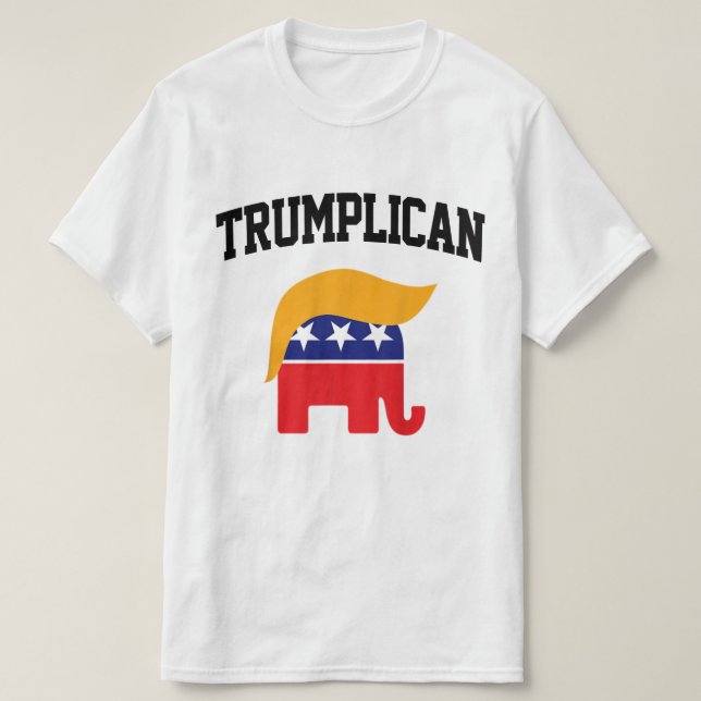 Trumpsche Trump-Unterstützer T-Shirt (Design vorne)