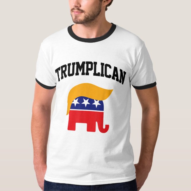 Trumpsche Trump-Unterstützer T-Shirt (Vorderseite)